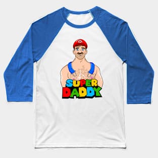 Super Daddy Baseball T-Shirt